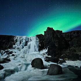 Aurora at Þingvellir by Hrannar Hauksson (Hauxon)) on 500px.com