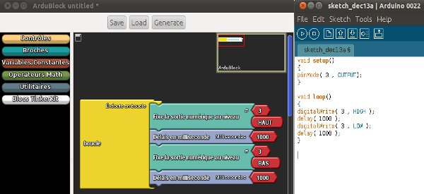 arduino presentation et traduction en francais de ardublock 03 Arduino : Présentation et traduction en Français de ArduBlock.