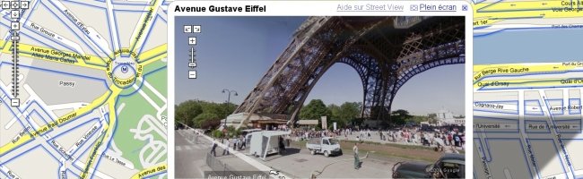 Google Street View débarque enfin en France capture171020081306ob2 Google Street View débarque enfin en France