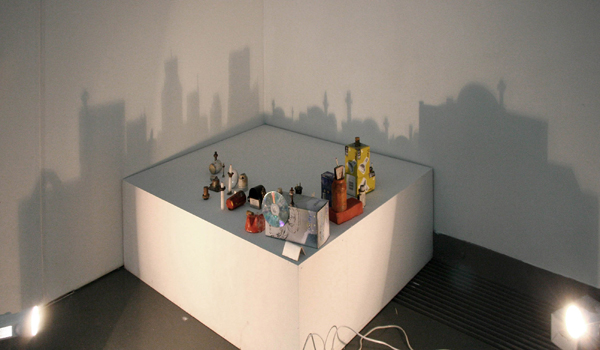 Rashad Alakbarov Paints with Shadows and Light installation art 