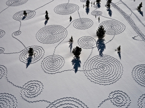 Snow Drawings at Rabbit Ears Pass by Sonja Hinrichsen snow photography 