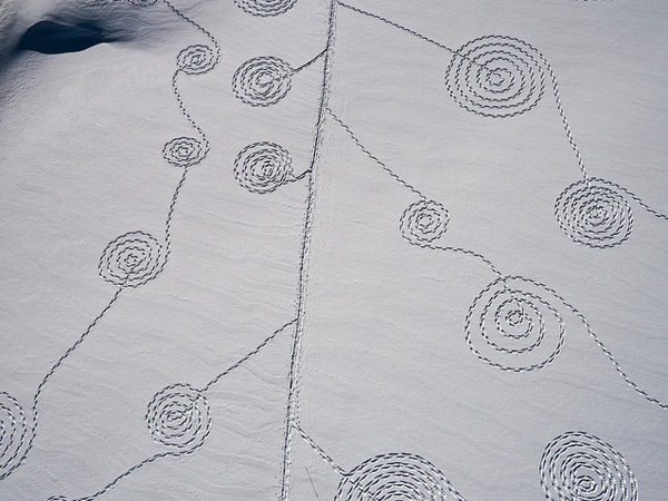 Snow Drawings at Rabbit Ears Pass by Sonja Hinrichsen snow photography 