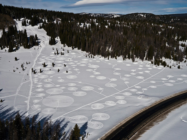 Snow Drawings at Rabbit Ears Pass by Sonja Hinrichsen snow photography 