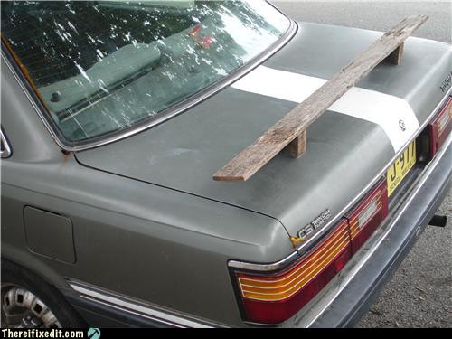 white trash repairs - You Spoiled Your Sweet Ride