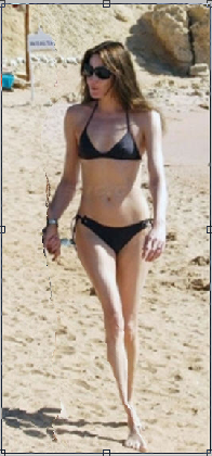 bruni Une retouche digne de Paris Match.